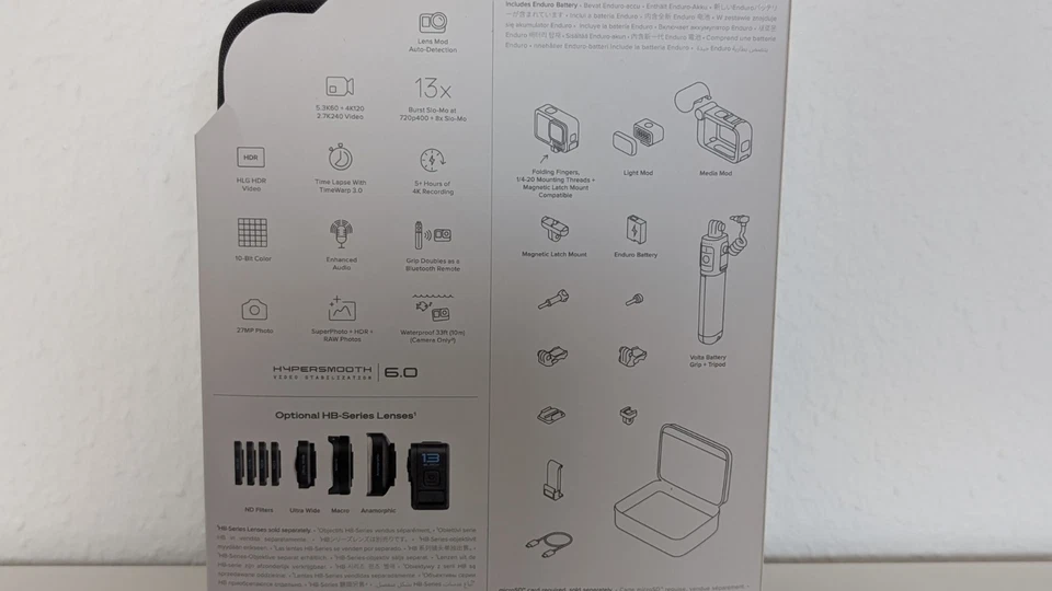 GoPro HERO 13 - Black - Creator Edition - Schwarz - Outdoor - Action Kamera - Bild 4 von 4