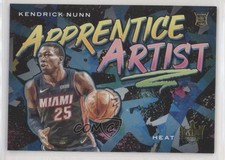 2019-20 Panini Court Kings Apprentice Artists Kendrick Nunn #8 01pv