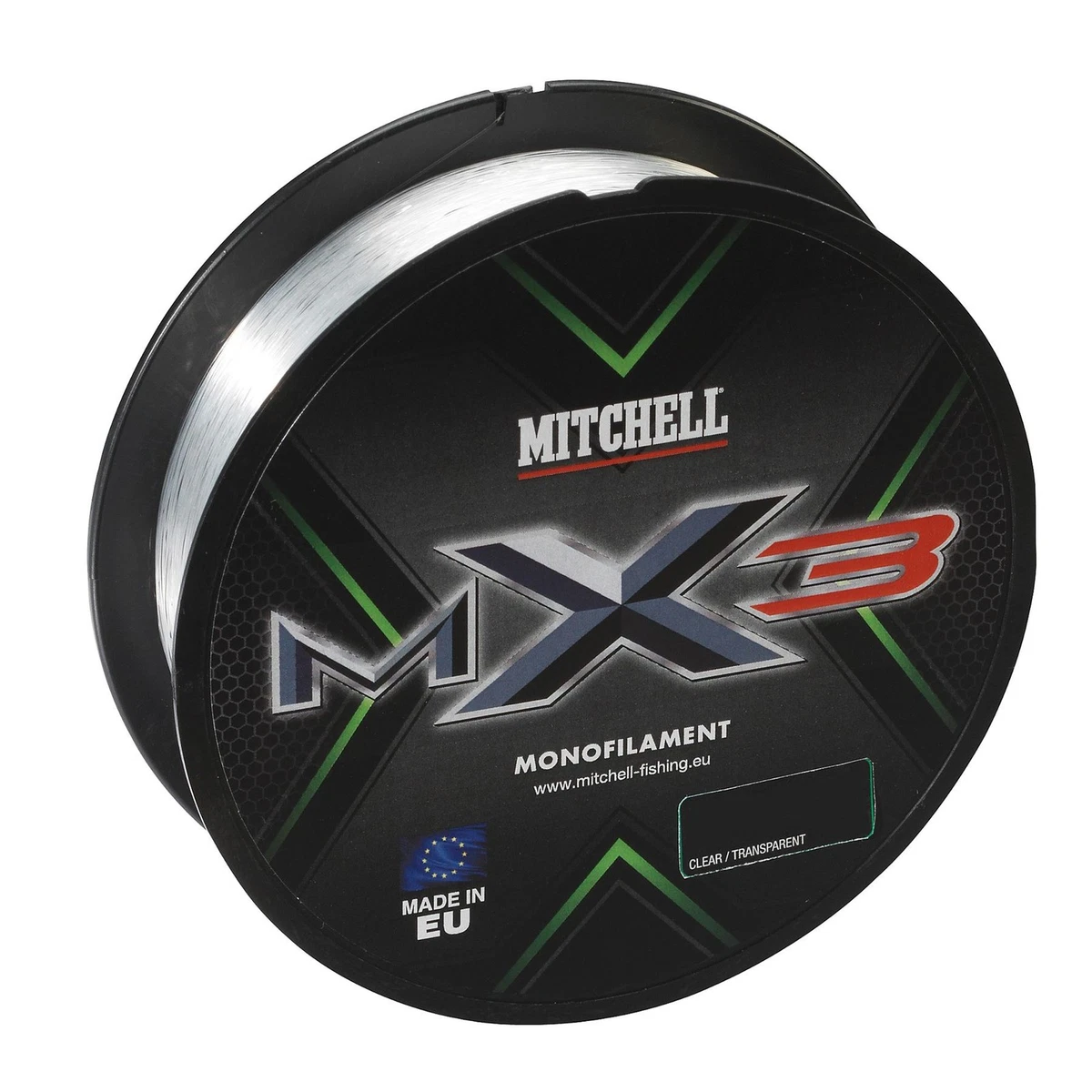 Nylon De Pêche Mitchell – 0.20 Mm, 2.500 Kg, 150 M – Fil Fluo