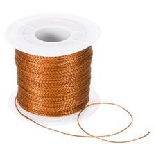 109 Yard Metallic Cord,1mm 0.04inch Orange,Yellow Ornaments Strings