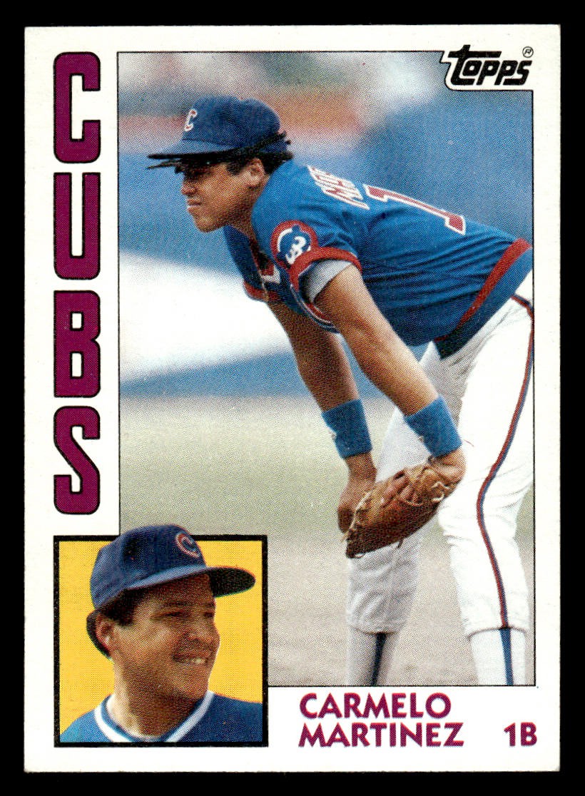 1984 Topps #267 Carmelo Martinez Rookie Card Chicago Cubs