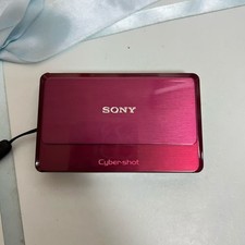 SONY Cybershot DSC-TX7/TX7C Digital Camera 10.2MP 4x Optical Zoom English - Red