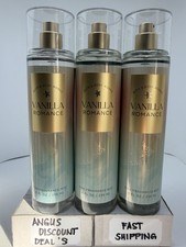 Bath Body Works 3PCS VANILLA ROMANCE Fine Fragrance MIST8oz, Brand New