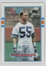 1989 Topps Brian Bosworth #192 1t2c