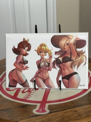 The Flawless Universe Presents:Princesses Lingerie From Mario Sideview Prototype