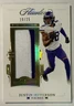 Panini 2021 Flawless Patches Justin Jefferson PAT-JJE /25 Vikings Football