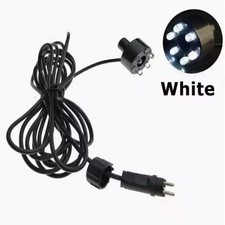 Underwater 6-LED Light Ring For Fountain Fish Pond Water Garden