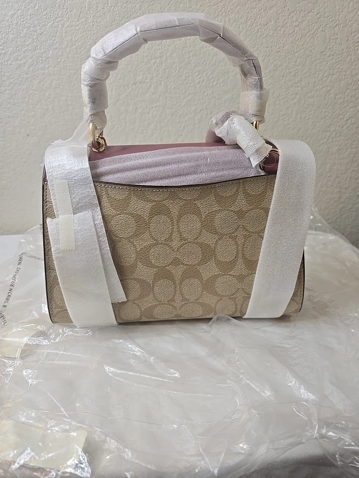 ¡Mango superior Coach Tilly en lona exclusiva con apliques de mariposa!! Foto 4 de 4