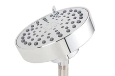 High Pressure Shower Head 4 Function Massage Showerhead Chrome 3.73" Face