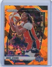 2024 Panini Prizm WNBA ARIEL ATKINS #56 ORANGE ICE PRIZM MYSTICS