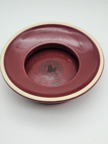 Longaberger Keramik Stumpenkerzenhalter gewebt Traditionen Paprika roter Apfel - Bild 2 von 4