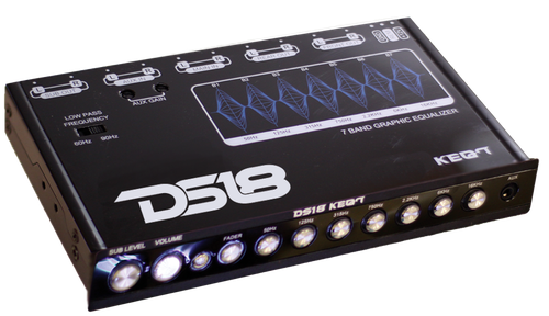 DS18 KEQ7 7 Band 6 Channel Equalizer 