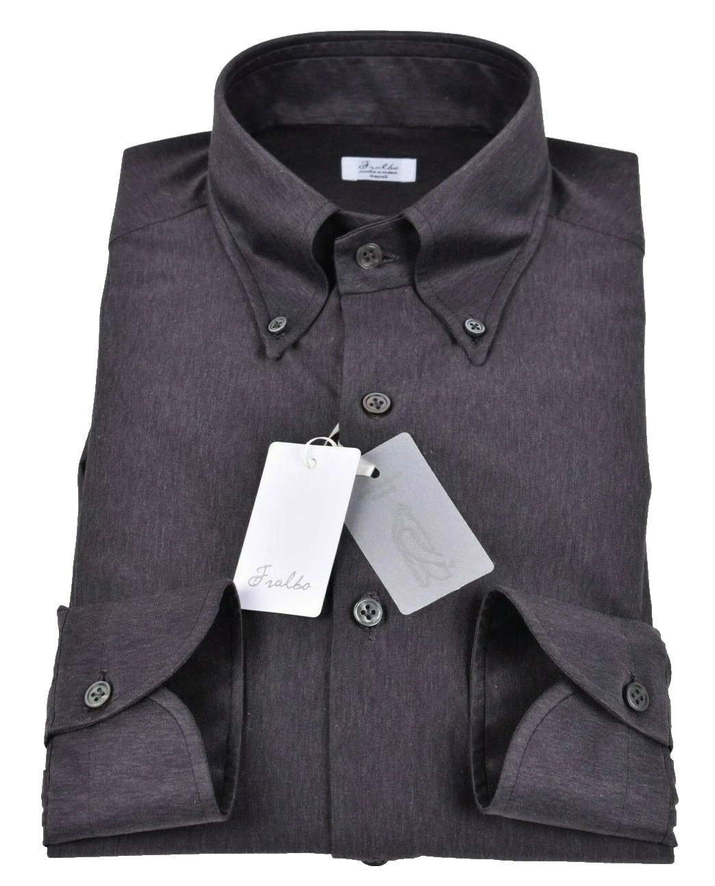 Camisas regular Napoli Marrón para Hombres