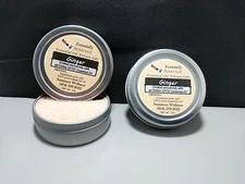 *GINGER* Flavored CULINARY Artisan Finishing Salt- Essential Oil Enhanced