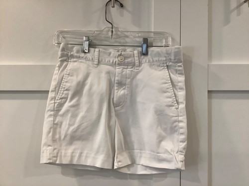 CREWCUTS Boys White Shorts size 14 (28 X 5)