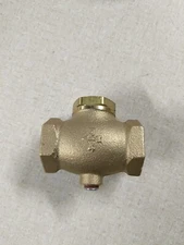 New 3/4"  CAST brass horizontal check valve air compressor in line vertical