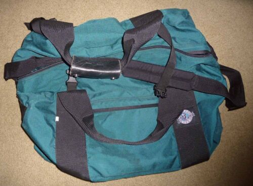 Vintage Eagle Creek Duffel Travel Gear Bag 24" x 12" x 9" Green Cordura - Picture 4 of 8