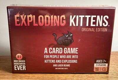 Exploding Kittens Card Game - Original Edition NEW SEALED