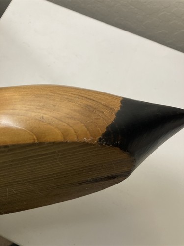 Canvas Back Wood Duck Carving Signed D L Holt 9-82 - Picture 18 of 24