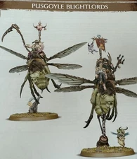 Warhammer Age of Sigmar AOS Maggotkin of Nurgle Pusgoyle Blightlords (2) NOS