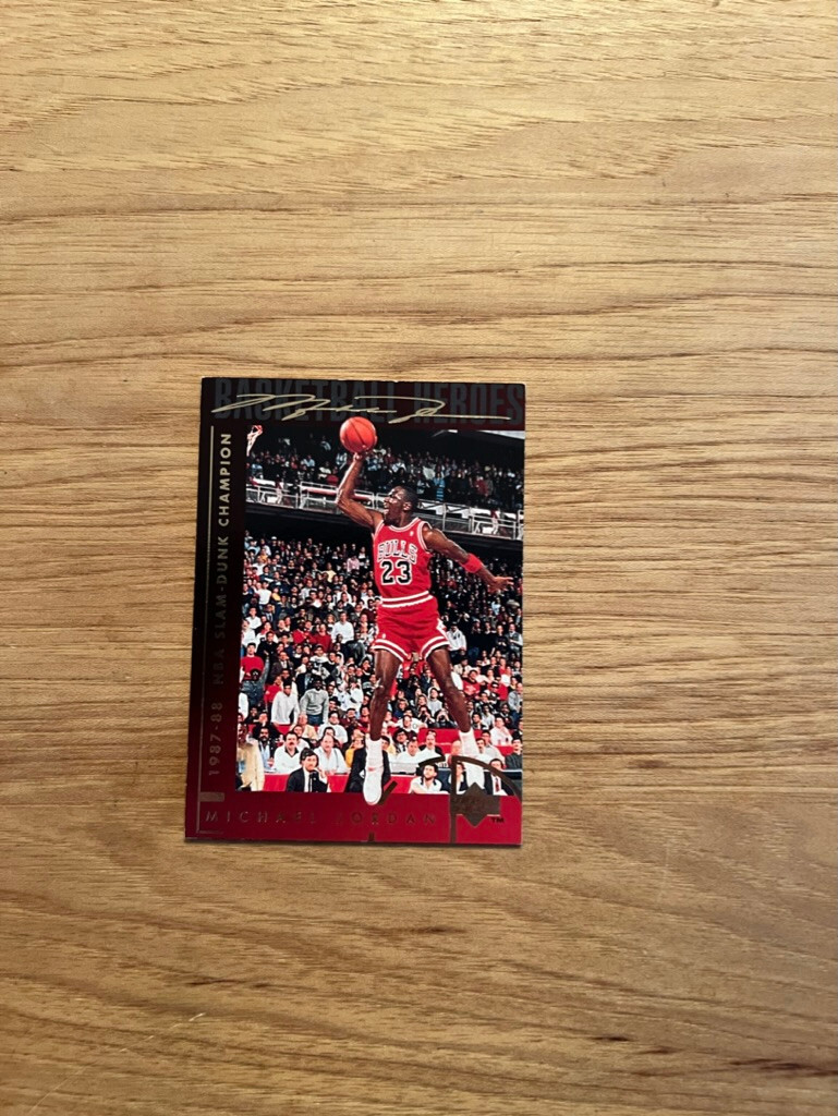 1987-88 Upper Deck NBA Slam Dunk Champion MICHAEL JORDAN #39 | eBay