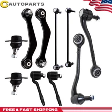 Front Lower Control Arm Ball Joints Sway Bars Tie Rods Ends For 2000-2003 BMW X5