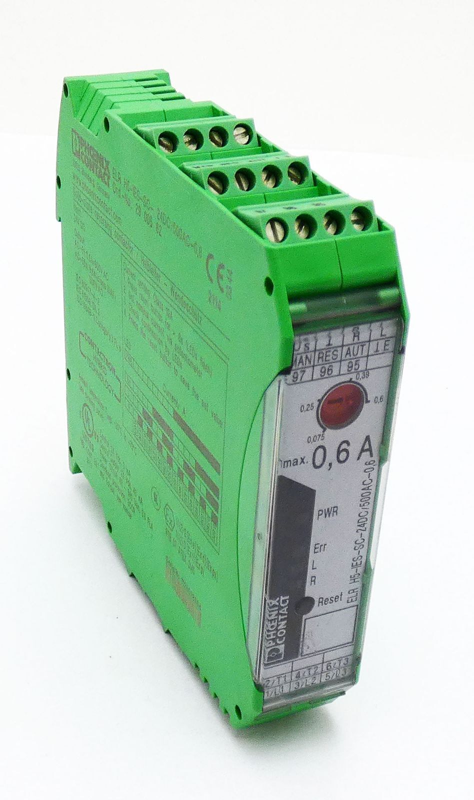 Phoenix Contact ELR H5-IES-SC-24DC/500AC-0.6 2900582 Hybrid Motor Starter -used-