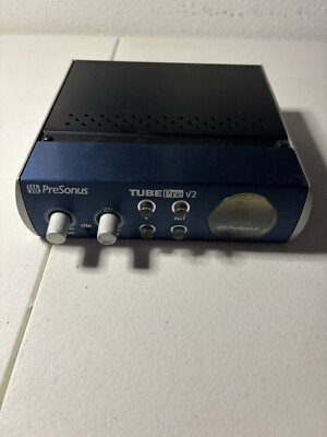 Presonus TubePre V2 Vacuum Tube Preamp + DI Direct Box, For