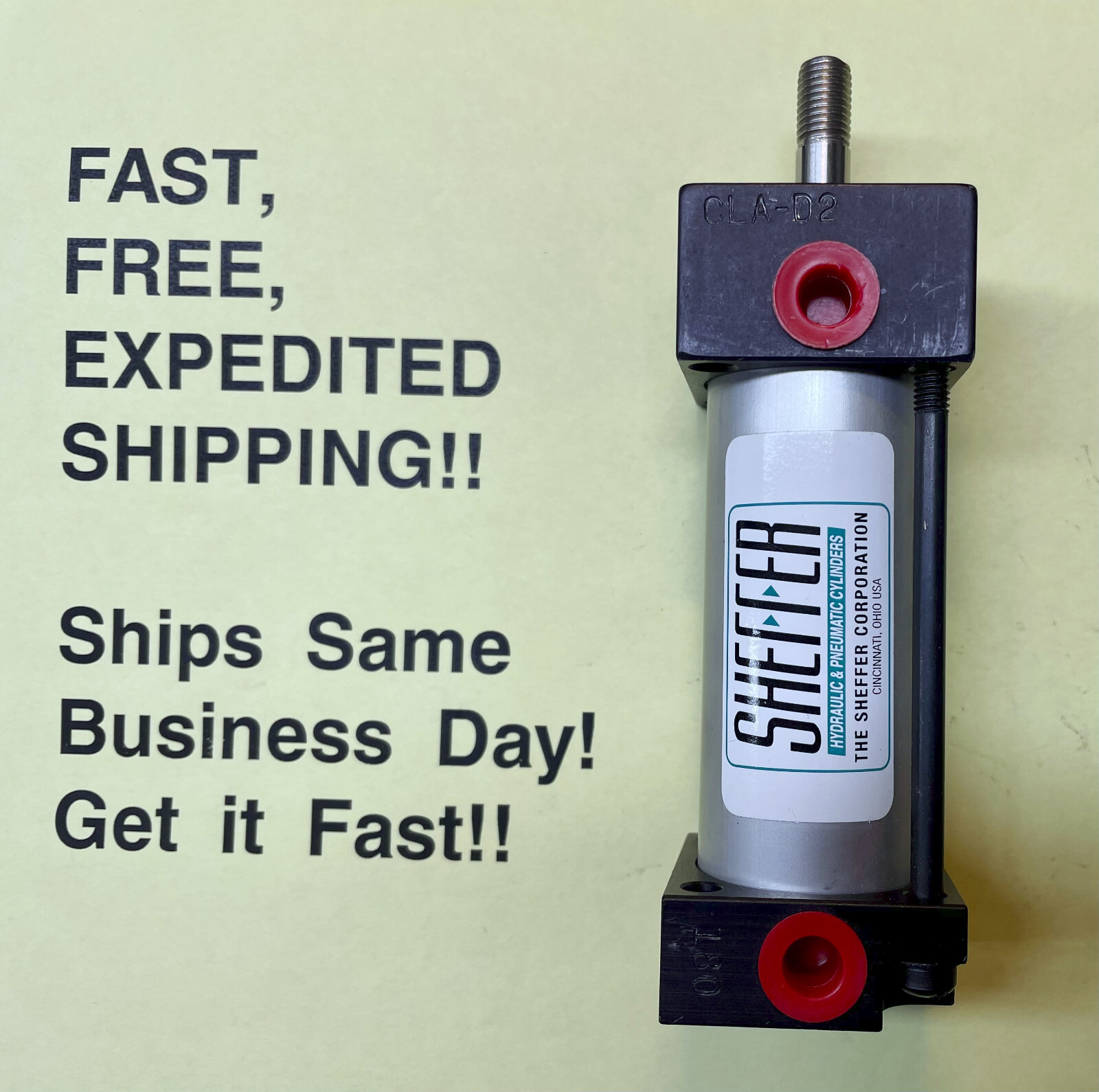 Sheffer CLAD2 Air and Hydraulic Cylinder C for sale online eBay