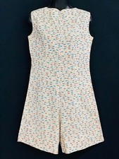 Vintage 1960s novelty print romper, Greek pot...