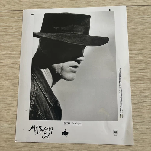 1988 Midnight Oil  Press  8x10 band photo Record Promo