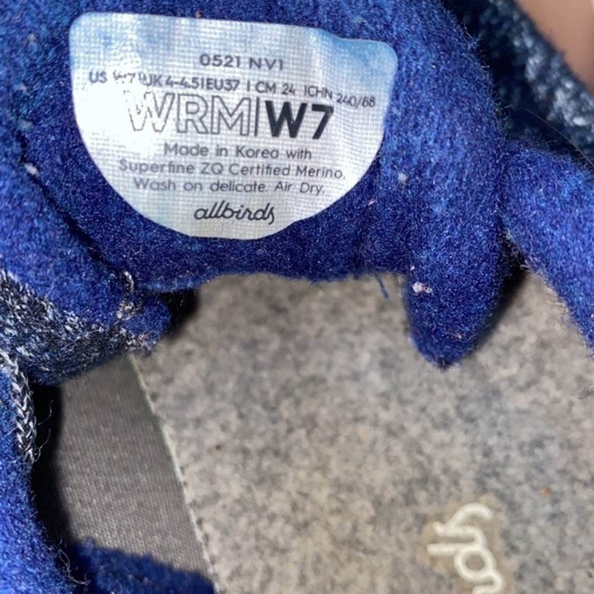 ALLBIRDS blue ridges limited edition blue sole size 13 NV1 tennis shoes Allbirds SuperLight Trainer Men main image 3