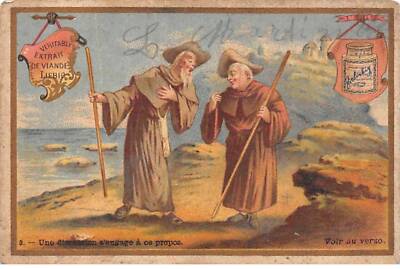 Chromos.AM15137.7x10 cm ca.Liebig.Nr.3.Eine Diskussion wird dieser Requisite verpflichtet