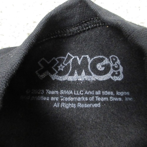 XOMG Pop Sweater Girls Medium Black Graphic Siwa Crewneck Sweatshirt Pullover - Picture 3 of 8