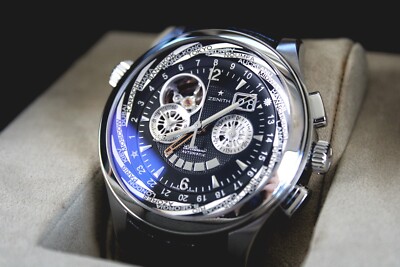 Zenith El Primero Grande Class Traveller Multicity World Time Open 03.0520.4037