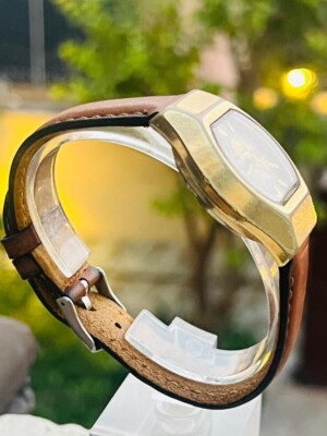 Vintage Orient Ref.46941 Gold Plated 21J Day/Date Automatic Men's