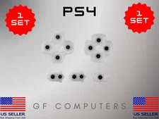 Replacement Part Rubber Conductive Pad Silicone Buttons For SONY PS4 Controller