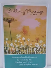 Birthday Greeting Card for Anyone Dayspring Religious, larger card