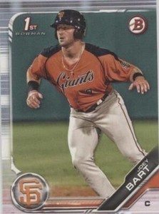 Prospect Bart Joey Bowman 2019 SP /50  Auto RC 2019 Bowman Bart Joey その他 Blue /150 # RC BD-134 Parallel その他