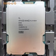 Intel Xeon Platinum 8558 48C/96T 2.1GHz 330W LGA4677 Server CPU Processor