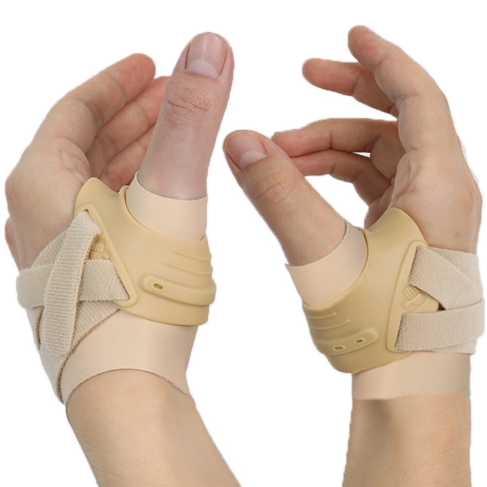 Thumb Support Brace CMC Joint Thumb Arthritis Orthosis Pain Relief Left ...