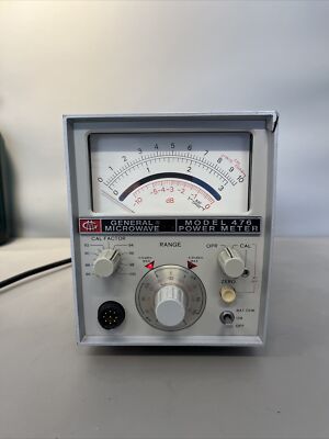 General Microwave Power Meter 476 | Leistung Messgerät #1 (2)