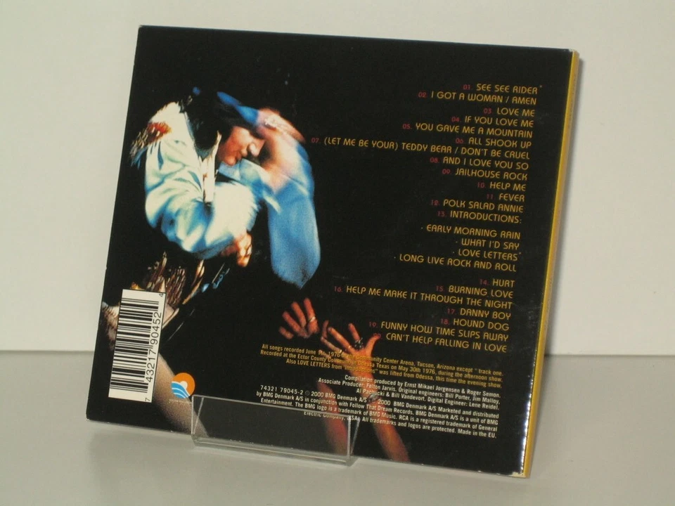 CD Elvis Presley:  Tucson '76  (2000 FTD) ---mit Schreibfehler "Tuscon"--- - Bild 4 von 4