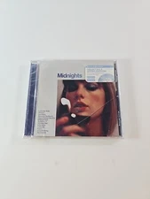 Midnights (Moonstone Blue Edition) by Swift, Taylor Cd Sealed *Cracked Case* 