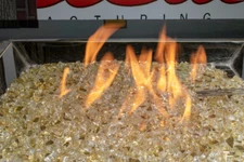 Reflective Crushed Tempered Fire Glass for Fire Pits, Fireplaces, and Decoration