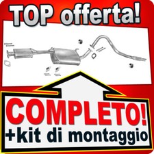 Scarico Completo per NISSAN TERRANO II 2.7 TD 4x4 LWB 1993-1999 Marmitta