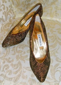 copper colored heels