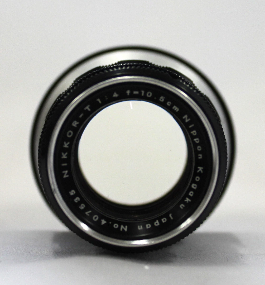 Very Rare] Nikon Nippon Kogaku Nikkor-T 10.5cm 105mm F/4 F Mount w