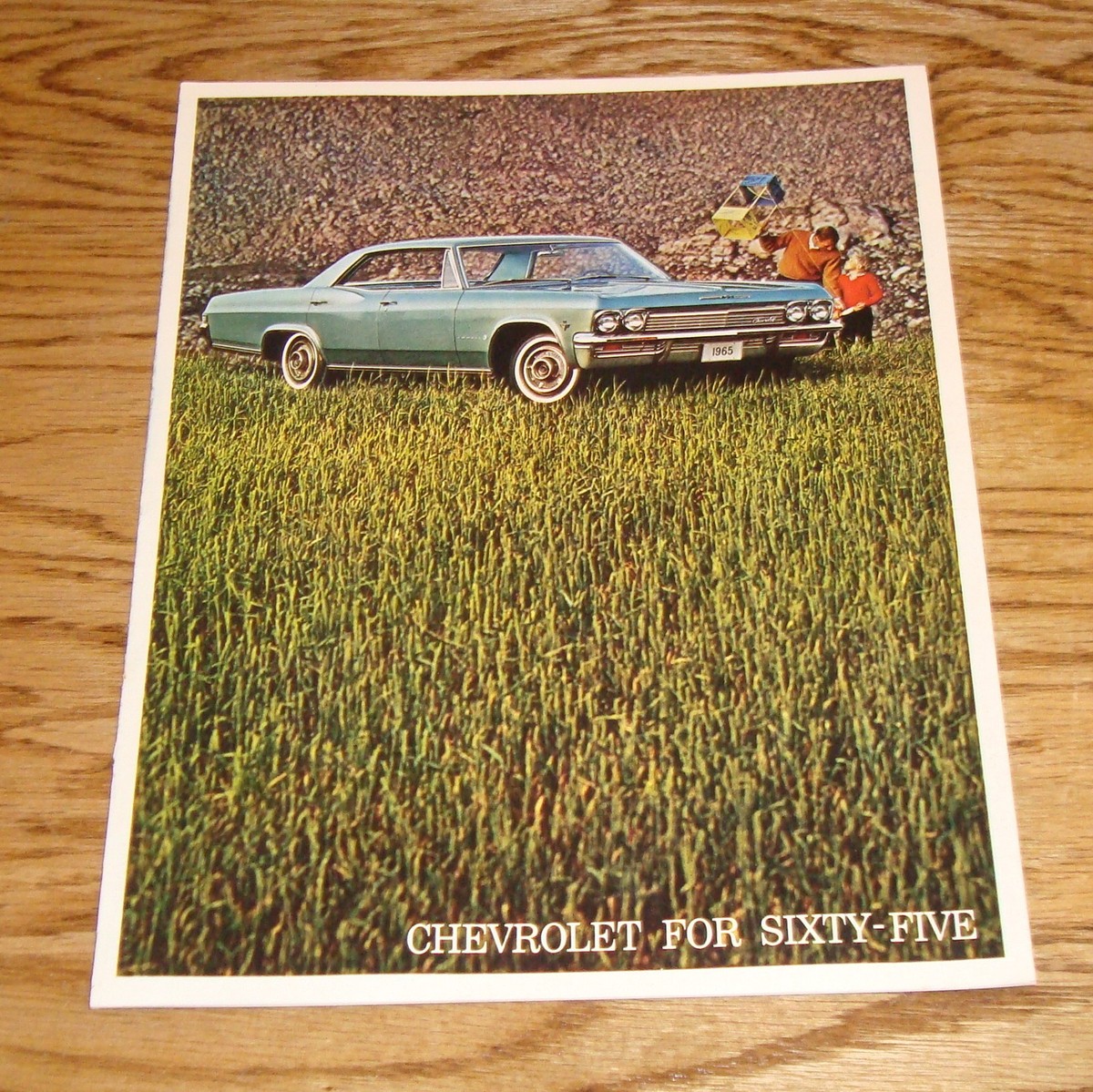 1965 CHEVROLET 総合カタログ IMPALA CHEVELLE Original 1965 Chevrolet Full Size Car Sales Brochure 65 Chevy