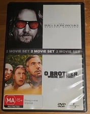 THE BIG LEBOWSKI/O BROTHER, WHERE ART THOU? (DVD, 2010) - Region 4, PAL